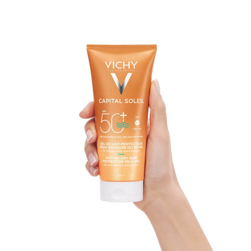 VICHY Capital Soleil Emulsión Facial Tacto Seco Con Color SPF50 50ml-3