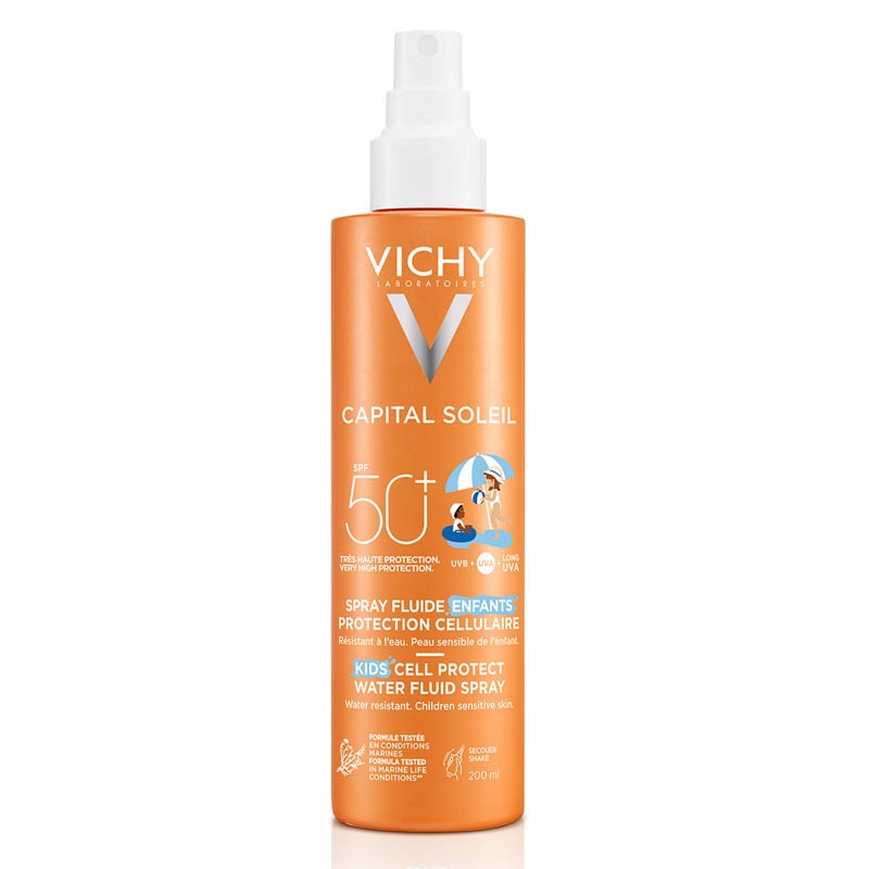 VICHY Capital Soleil Spray Niños SPF50 (200ml)-2