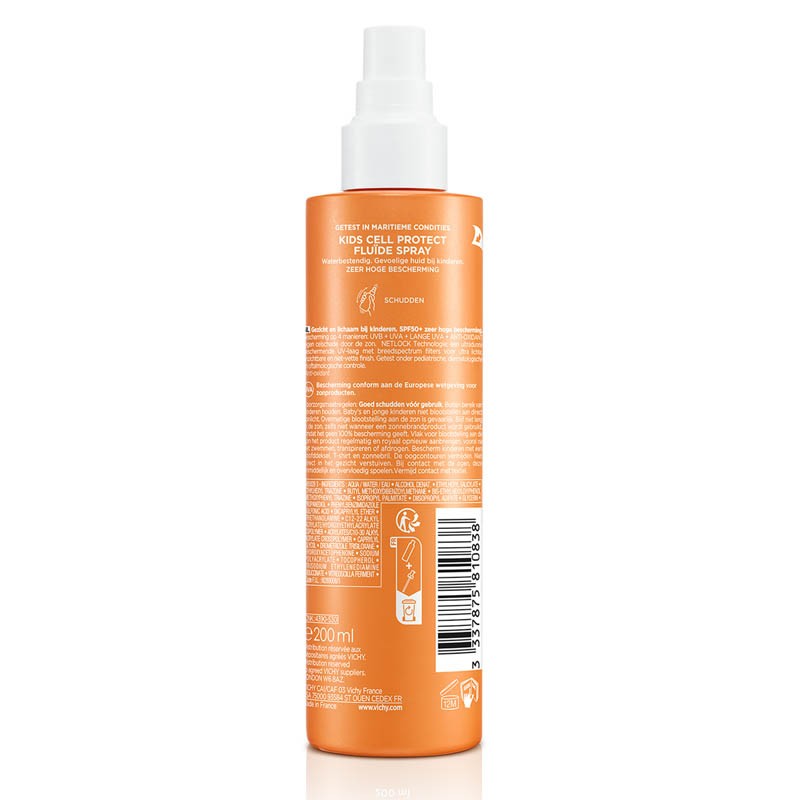 VICHY Capital Soleil Spray Niños SPF50 (200ml)-3