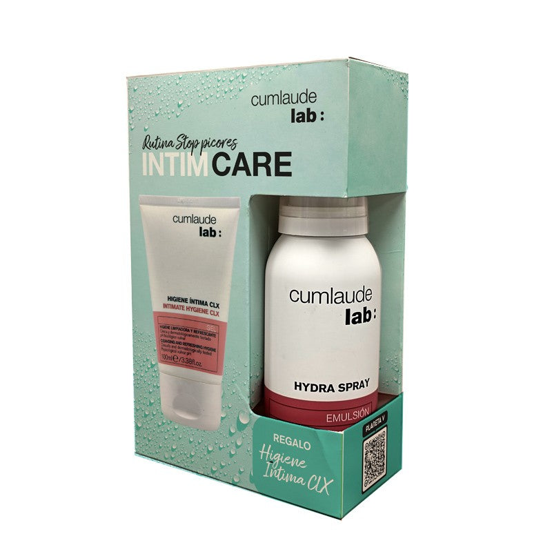 CUMLAUDE LAB Pack Hydra Spray 75ml + Gel Higiene Íntima CLX 100ml Regalo-1