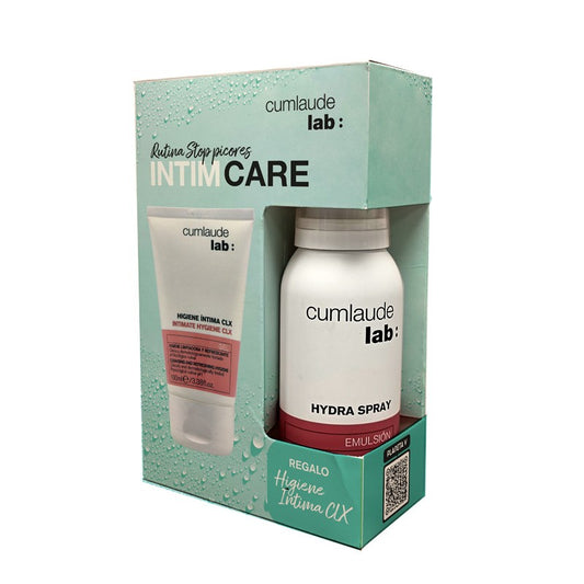 CUMLAUDE LAB Pack Hydra Spray 75ml + Gel Higiene Íntima CLX 100ml Regalo-1
