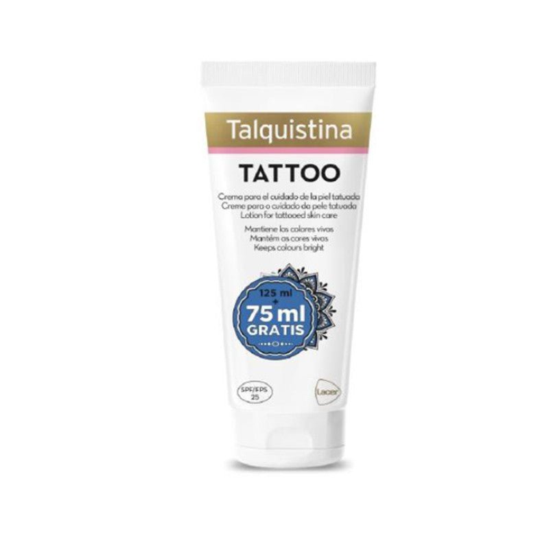 TALQUISTINA Tattoo SPF25 de Lacer 125ml+ 75ml GRATIS-1