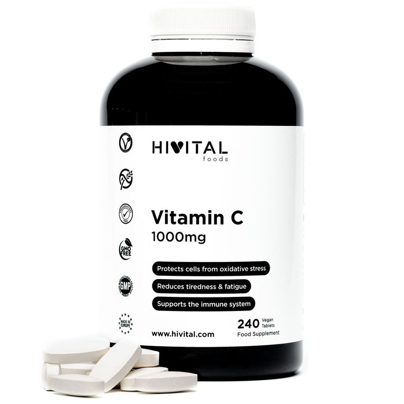 Hivital Vitamina C 1000 mg 240 cápsulas-1