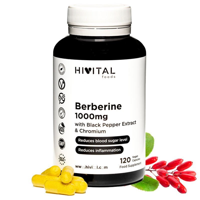 Hivital Berberina 1000 mg 120 cápsulas-1