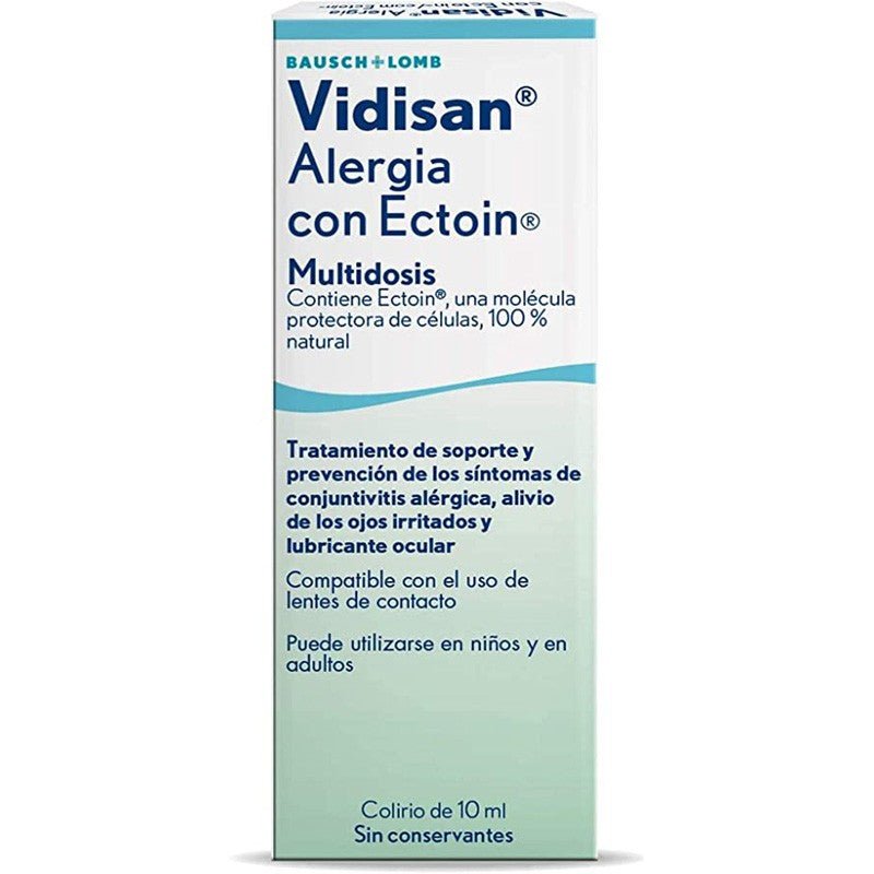 Vidisan Alergia con Ectoina Colirio Multidosis 10 ml-1
