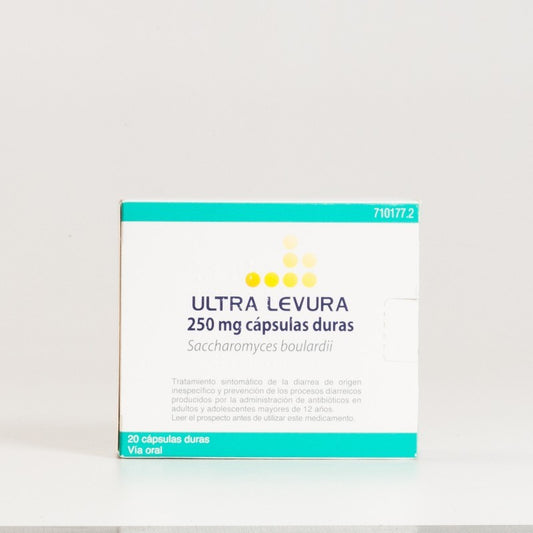 ULTRA LEVURA 250MG 20 Cásulas Duras-1