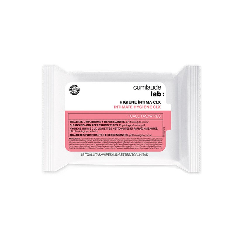 Cumlaude Lab Gel Toallitas Higiene Intima CLX 15 uds-1