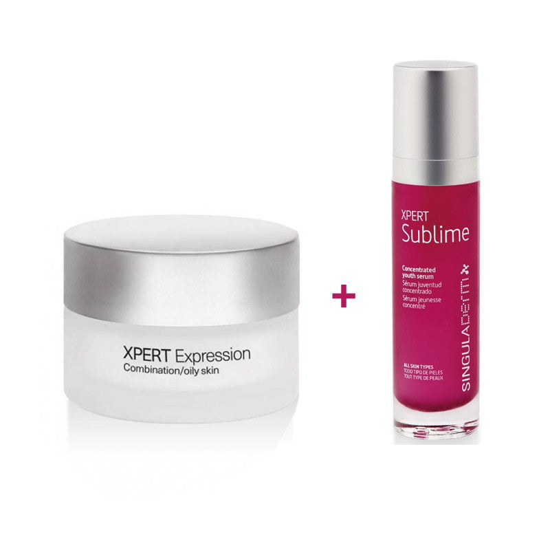 Rutina Primaderm Xpert Expression Crema + Sérum Para Piel Mixta y Grasa-1