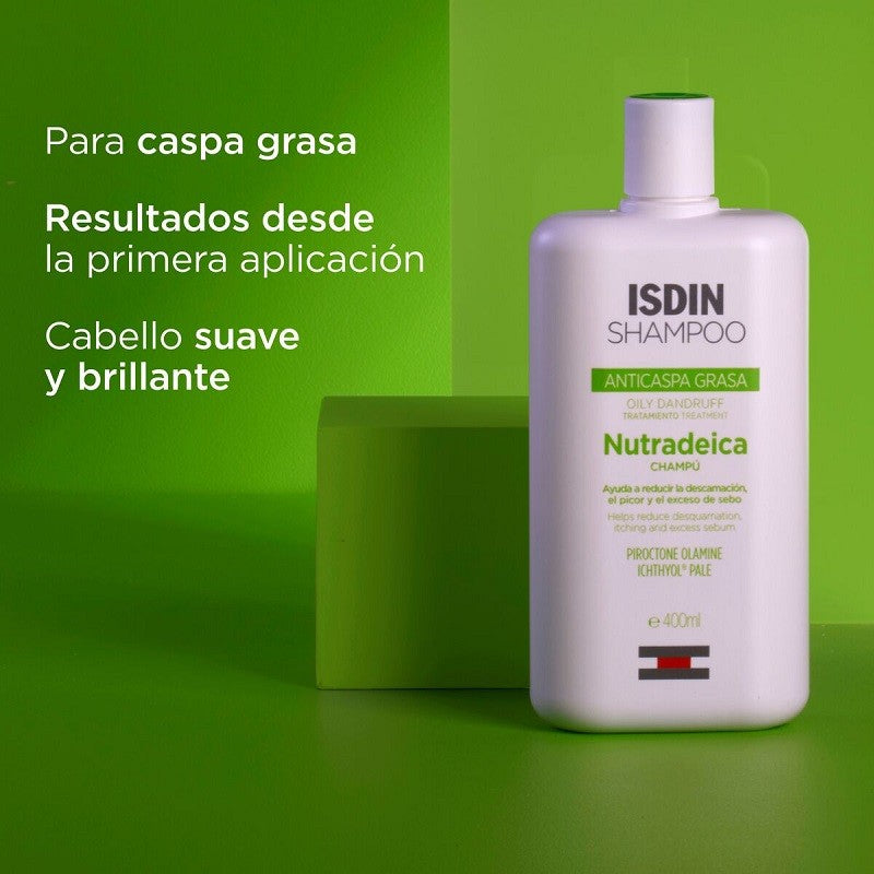 ISDIN Nutradeica Champú Anticaspa Grasa 200ML-4