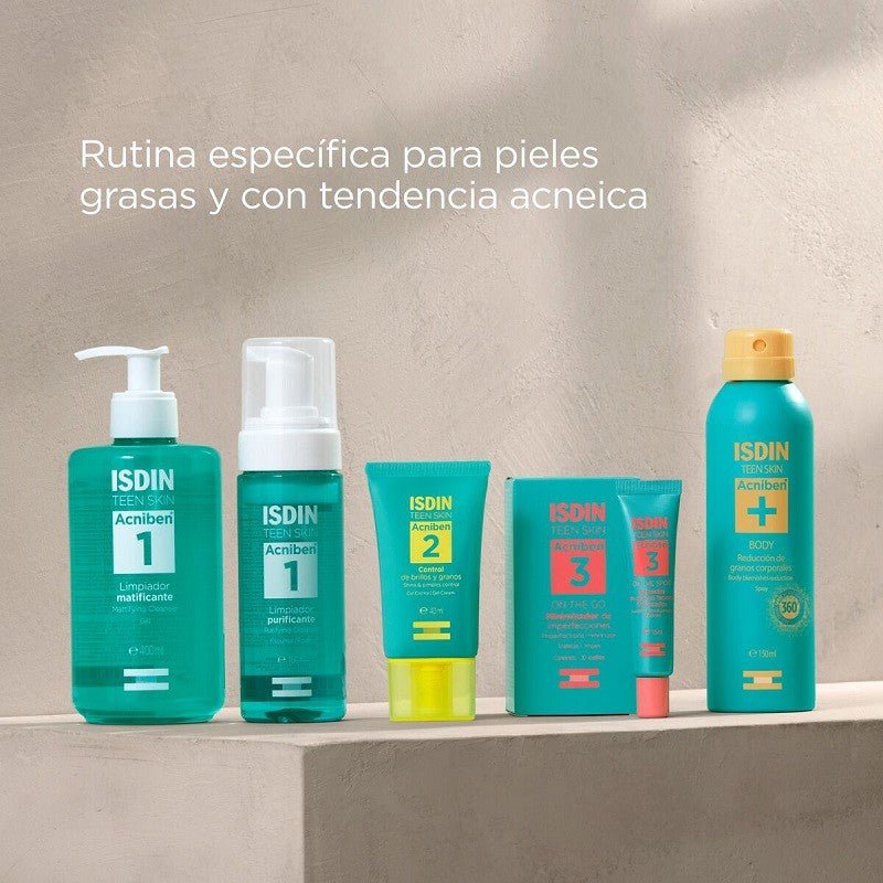 ISDIN ACNIBEN Teen Skin Minimizador de Imperfecciones 30 Toallitas-8