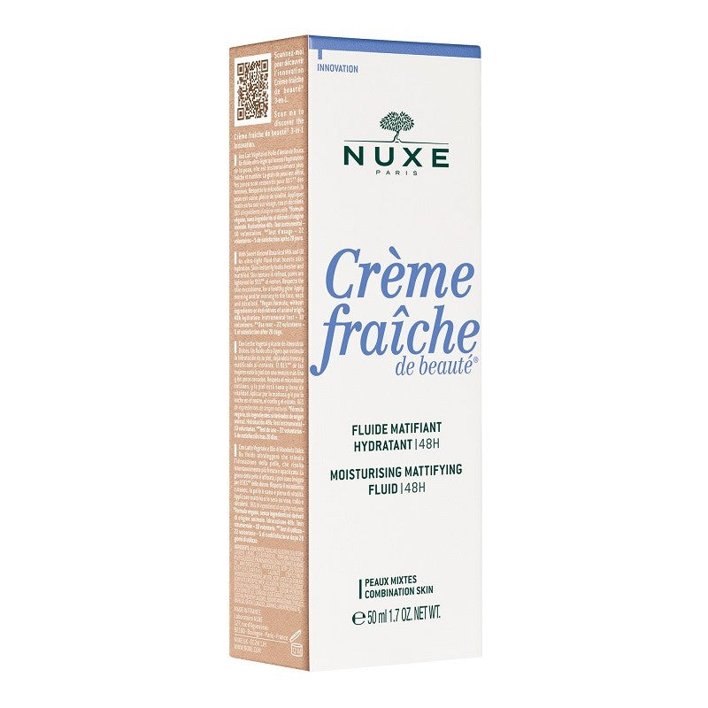 Nuxe Crème Fraîche de beauté Fluido Matificante Hidratante 48h 50ml-2