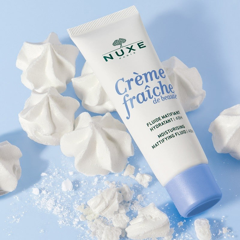 Nuxe Crème Fraîche de beauté Fluido Matificante Hidratante 48h 50ml-4