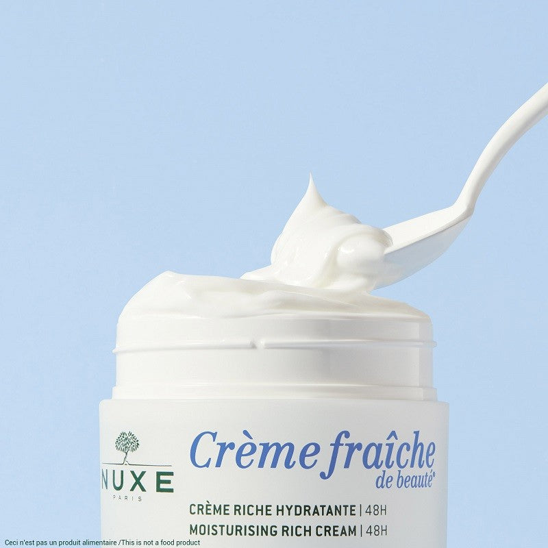 Nuxe Crème Fraîche de beauté Crema Rica Hidratante 48h 50ml-5