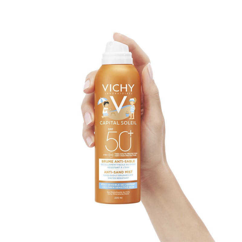 VICHY Capital Soleil Bruma Anti Arena Infantil SPF50+ (200ml)-4