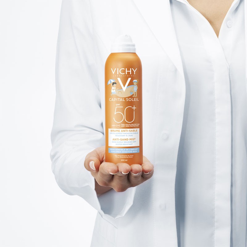 VICHY Capital Soleil Bruma Anti Arena Infantil SPF50+ (200ml)-8