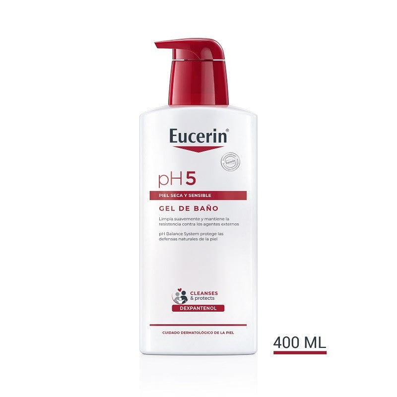 EUCERIN pH5 Gel de Baño Piel Seca y Sensible 400ml-1