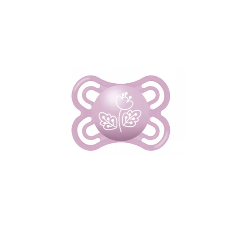 MAM Chupete Perfect Silicona +0M (Flor)-1