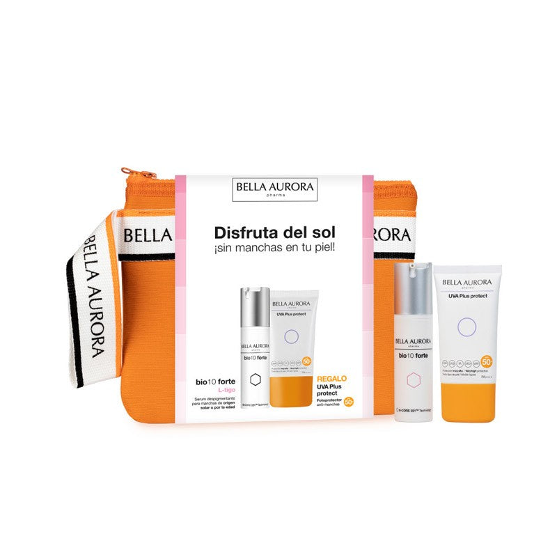 BELLA AURORA BIO 10 Forte L-Tigo Tratamiento Despigmentante 30ml +UVA Plus Protect de Regalo-1