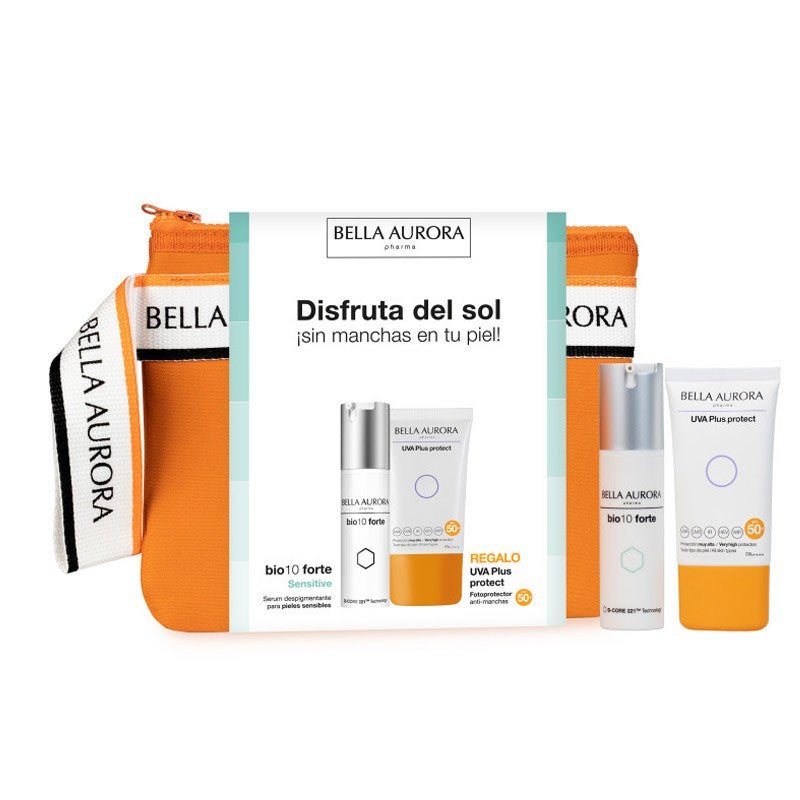 BELLA AURORA BIO 10 Forte Sensitive Cuidado Despigmentante 30 ml + UVA Plus Protect de REGALO-1