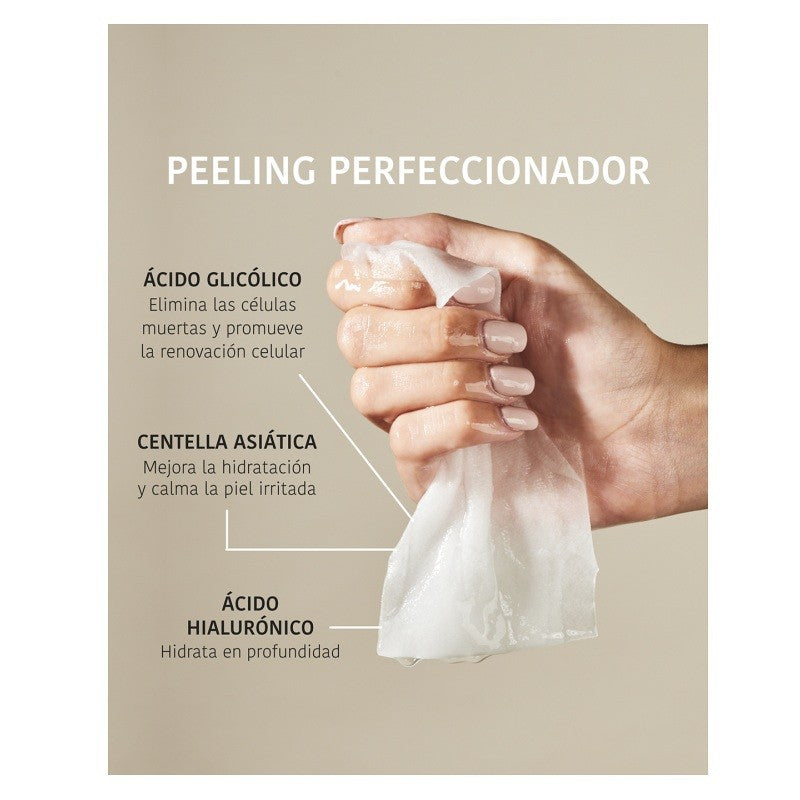 IROHA NATURE Mascarilla Facial Tisú Peeling Piel Perfecta con Ácido Glicólico 1ud-2