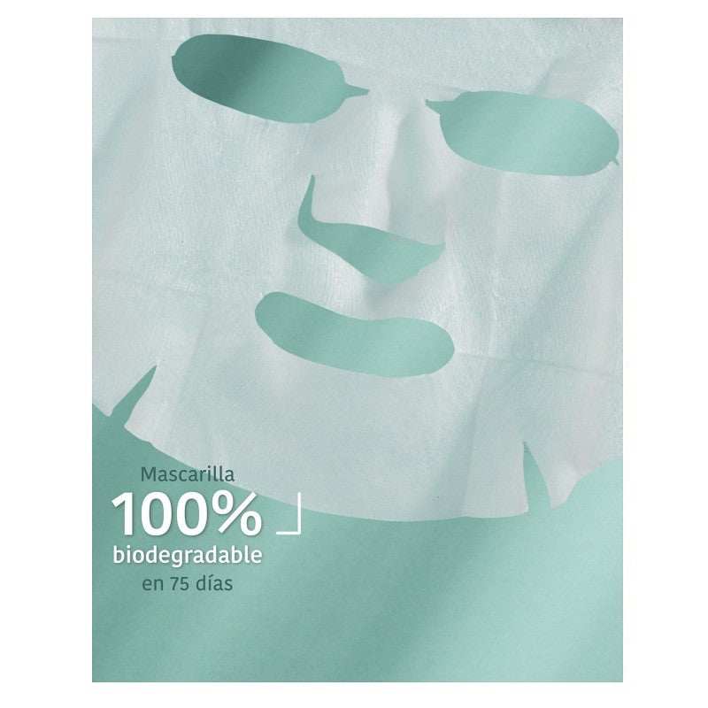 IROHA NATURE Mascarilla Facial Tisú Peeling Piel Perfecta con Ácido Glicólico 1ud-4