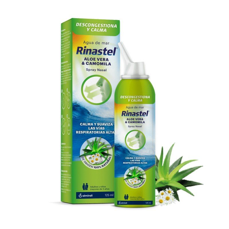 Rinastel Aloe Vera & Camomila Spray Nasal 125ml-1