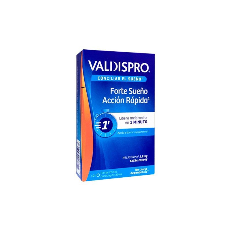 Valdispro Forte Sueño Acción Rápida 40 comprimidos-1