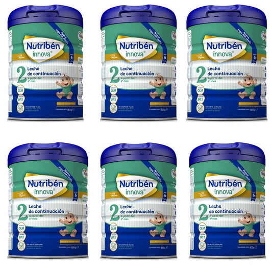 NUTRIBEN Innova 2 Leche de Continuación Pack 6x800gr-1