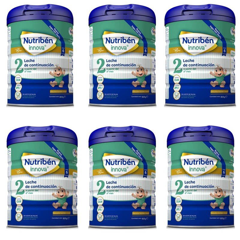 NUTRIBEN Innova 2 Leche de Continuación Pack 6x800gr-1