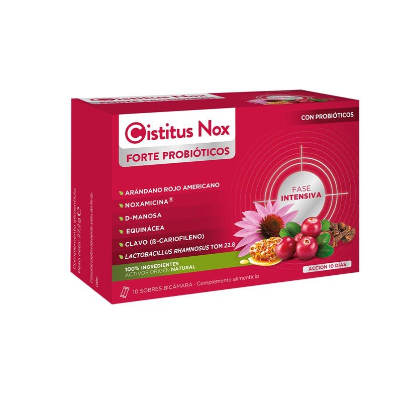 CISTITUS Nox Forte Probióticos 10 sobres-1