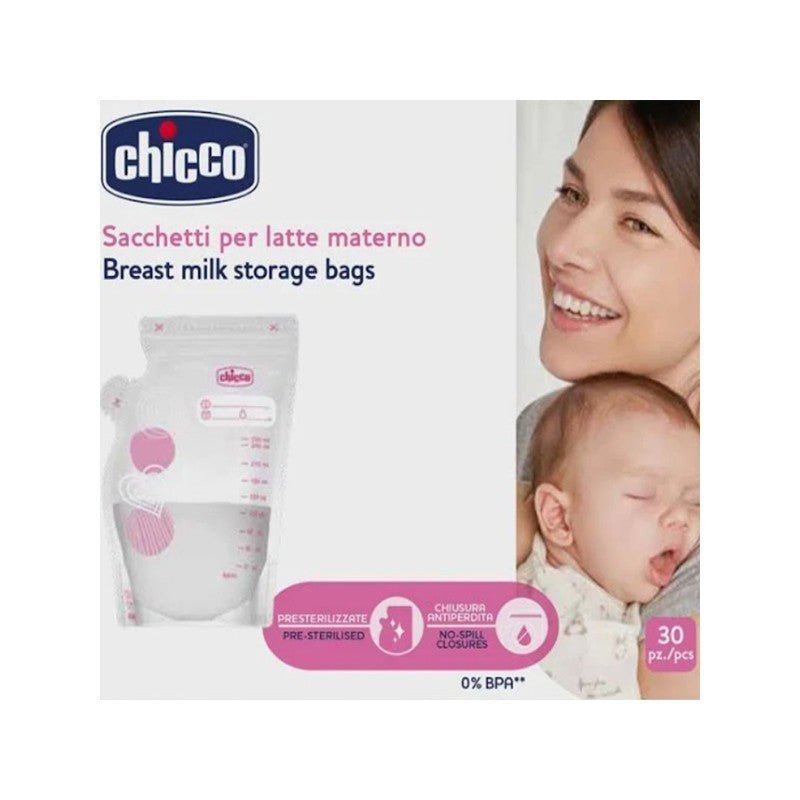 CHICCO Bolsas Leche Materna 30 unidades-1