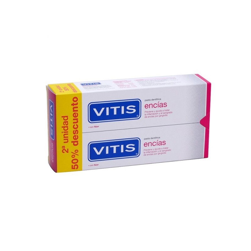 VITIS Encías Pasta Dentífrica Duplo 2x150ml-1