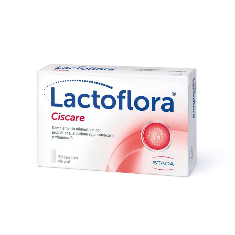 LACTOFLORA Ciscare Protector con Arándanos Molestias Urinarias 30 cápsulas-1