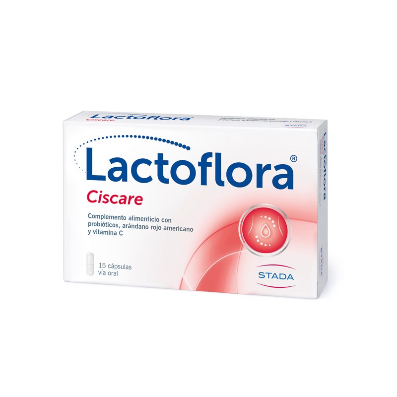 LACTOFLORA Ciscare Protector con Arándanos Molestias Urinarias 15 cápsulas-1