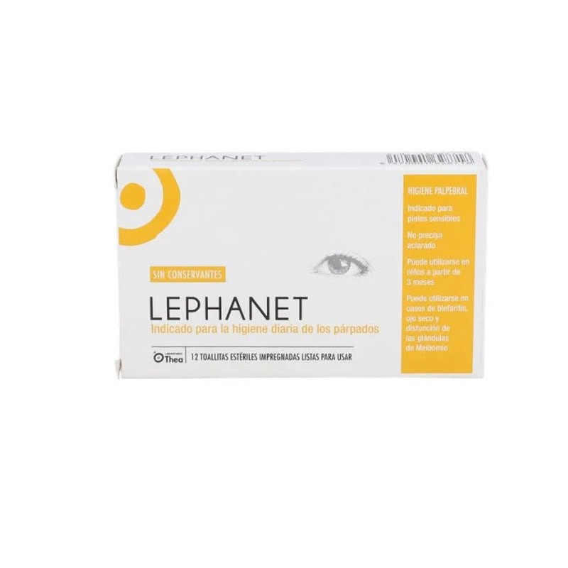 LEPHANET Toallitas Oculares 12 Toallitas-1
