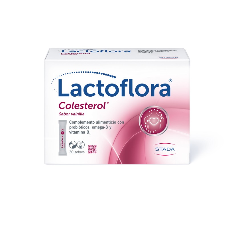 LACTOFLORA Colesterol sabor Vainilla 30 sobres-1