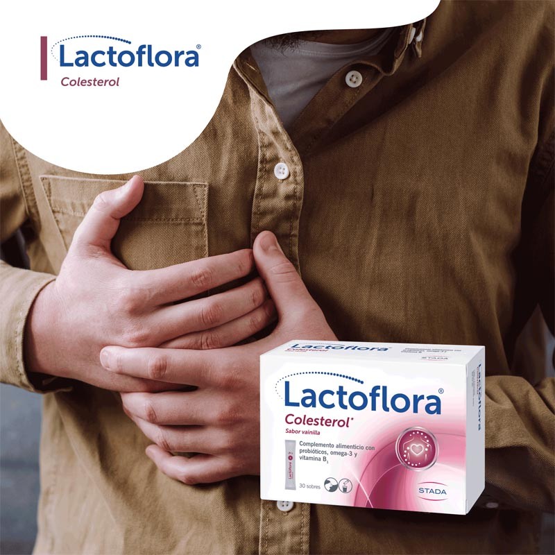 LACTOFLORA Colesterol sabor Vainilla 30 sobres-7