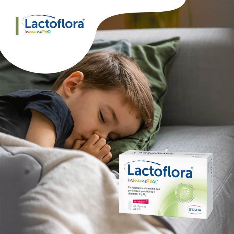LACTOFLORA Probióticos InmunoPEQ 30 Cápsulas-6