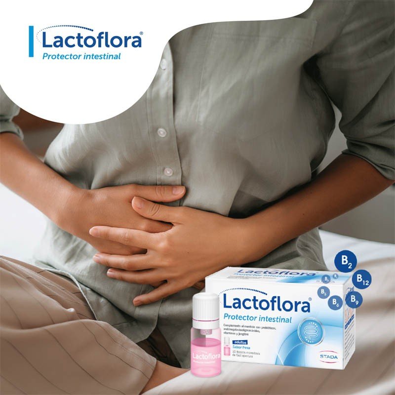 LACTOFLORA Protector Intestinal Adultos 10 frascos-7