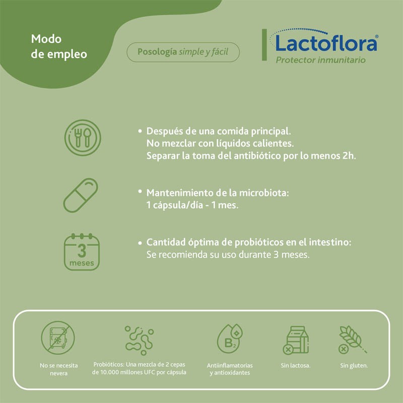 LACTOFLORA Protector Inmunitario Adultos 30 Cápsulas-4