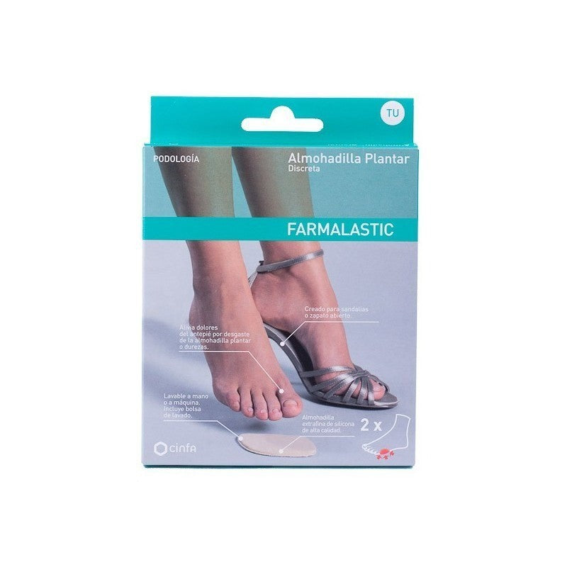 FARMALASTIC Almohadilla Plantar Calzado Abierto 2 Unidades-1