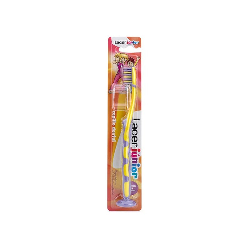 LACER Cepillo Dental Júnior con Ventosa-1
