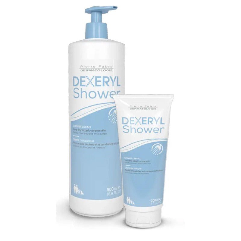 DEXERYL Crema de Ducha Limpiadora 500ml + Crema de Ducha 200 ml de Regalo-1
