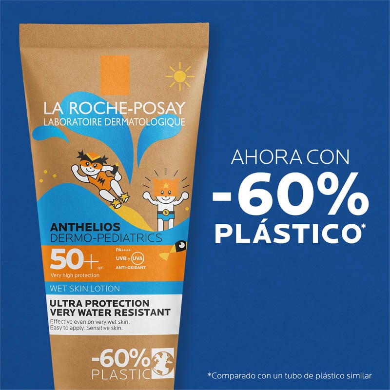 ANTHELIOS Dermo-Pediatrics Wet Skin Lotion SPF50+ LA ROCHE POSAY Duplo 2x200ml-7