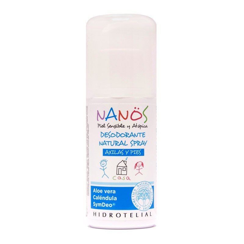 Hidrotelial Nanös Desodorante Natural Spray Axilas y Pies 75ml-1