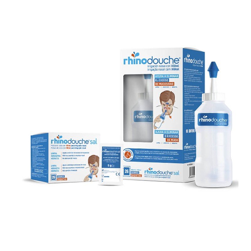 Rhinodouche Pack Irrigador nasal + Sinusal 26 sobres-1
