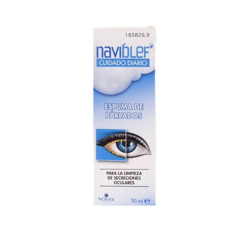 Naviblef Espuma de Párpados Cuidado Diario 50ml-1