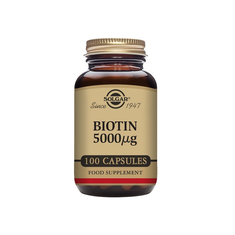 SOLGAR Biotina 5000 mcg 100 comprimidos-1