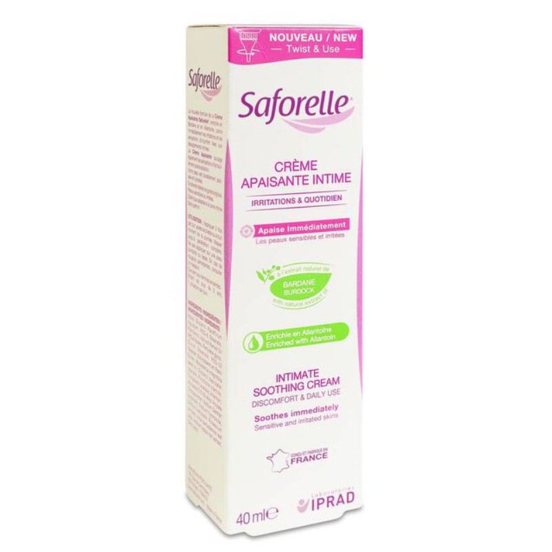 Saforelle Crema Íntima Calmante 40ml-1