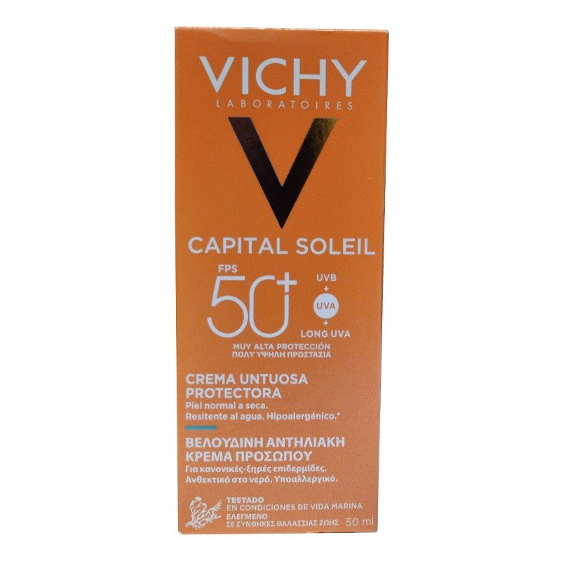 Vichy Solar Capital Soleil Crema Rostro Perfeccionadora SPF50+ 50ml-1
